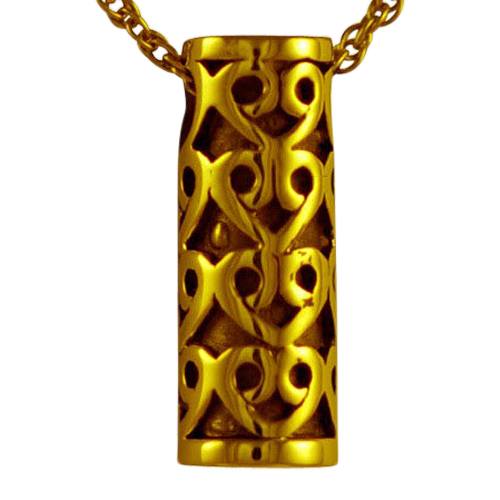 Celtic Cylinder Cremation Pendant II